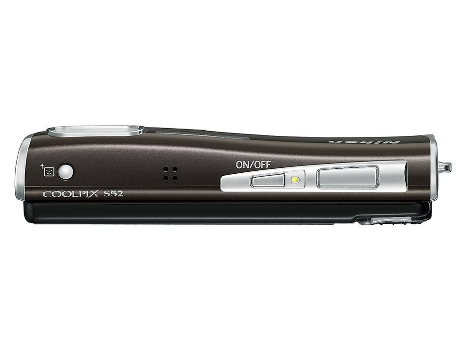 Nikon Coolpix S52 9MP Digital Camera Zoom with 3x Optical Vibration Reduction Zoom (Midnight Black) N3