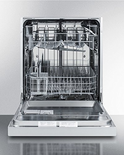 Dishwasher 23.5" Built-In Countertop Stainless Steel Euro Kitchen Appliance SALE