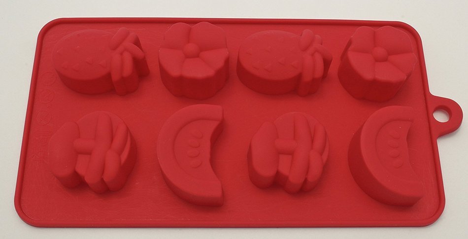 Zoie + Chloe Silicone Ice Tray & Mold for Gummy Bear, Jello, Chocolate, Soap, Crayon and More! N15