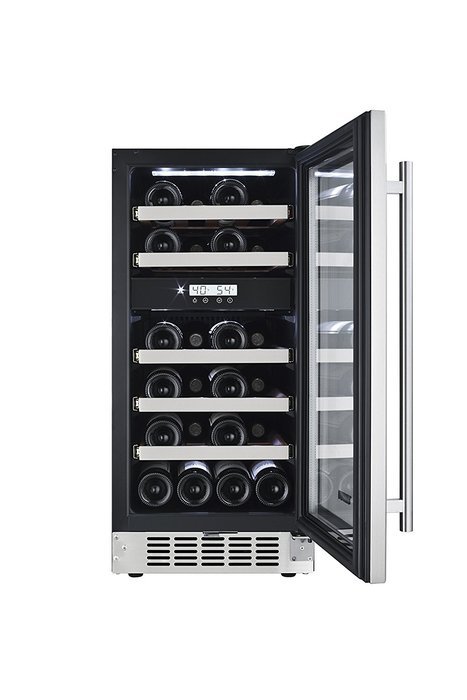 23 Bottle Dual Zone Built-In Wine Refrigerator N2