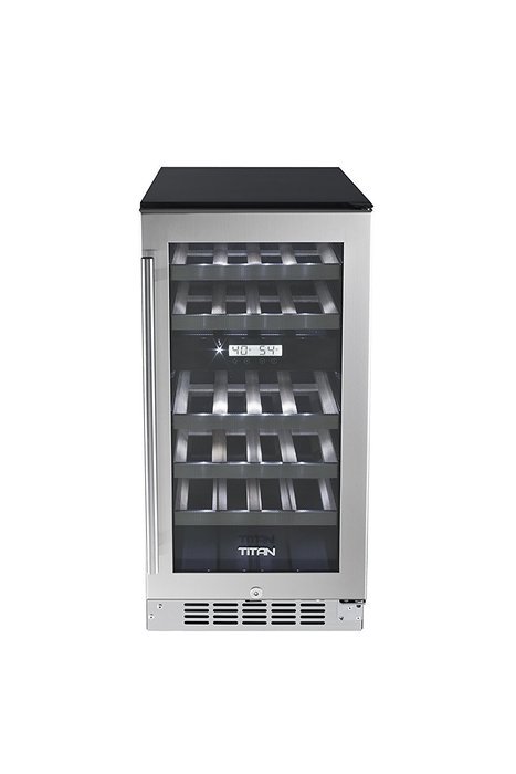 23 Bottle Dual Zone Built-In Wine Refrigerator N3