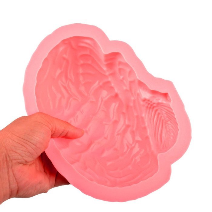 Ckeyin Silicone Brain Cake Mold Baking Tool N4