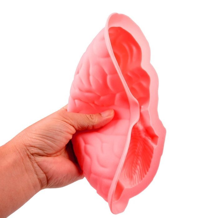 Ckeyin Silicone Brain Cake Mold Baking Tool N5