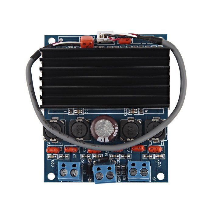 SainSonic TDA7492 D Class High-Power Amplifier Board 2x50W AMP Board with Radiator