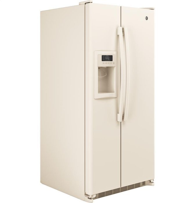 GE GSS20ETHCC 20.0 Cu. Ft. Bisque Side-By-Side Refrigerator N5