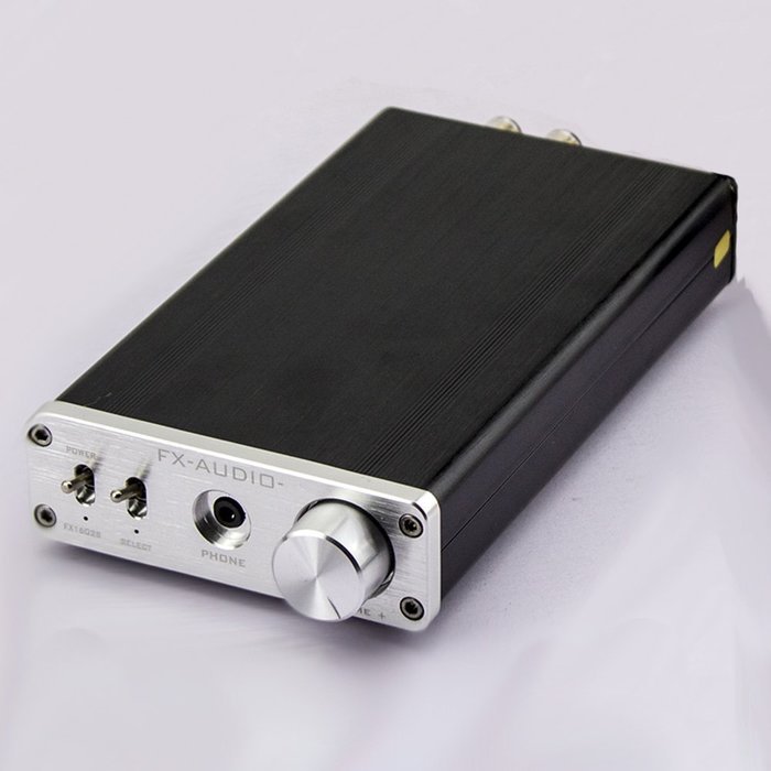 Feixiang AMP FX1602S Mini 160W x 2 Hi-Fi Bluetooth Digital Amplifier - Black++ Silver N4