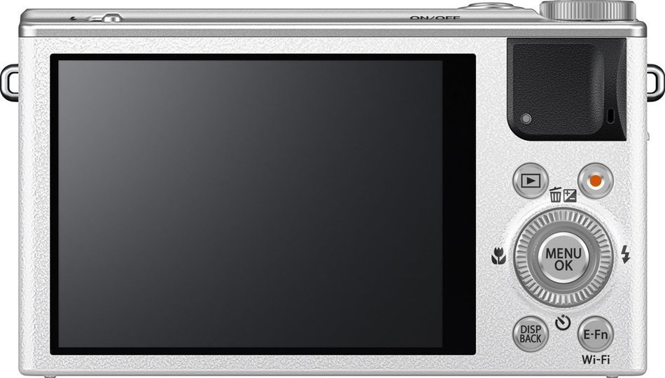 Fujifilm XQ2 White Digital Camera with 3-Inch LCD (International Model) No Warranty
