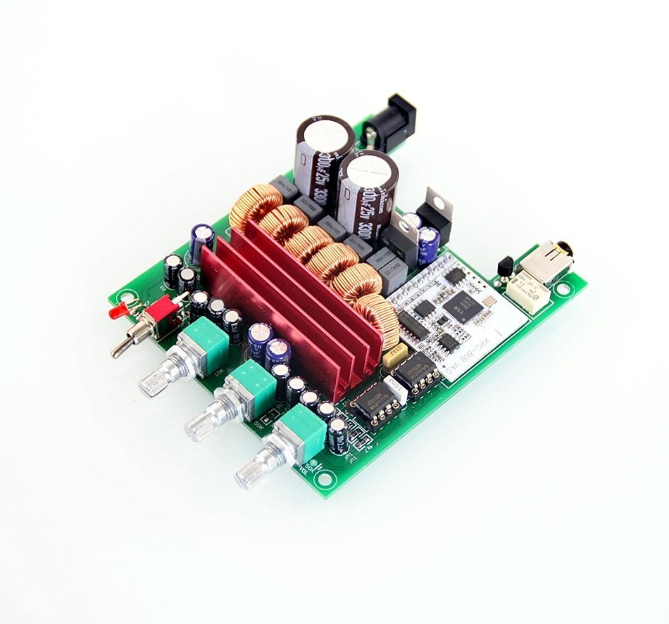 Nobsound&reg; Bluetooth CSR8630 4.0 Receiver Module TPA3116 Digital Amplifier Board Hifi DIY 2.1 Channel High-power... N7