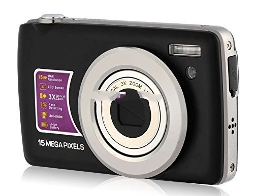Amkov 800-Oe 2.7" Tft Lcd Screen Digital Camera With 4X Digital Zoom & 3X Optical Zoom (Black) Produced by YSK N6