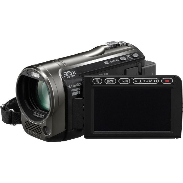 Panasonic HDC-TM55K Hi-Def Camcorder with 8GB Flash Memory & 35X Intelligent Zoom (Black)