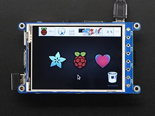 PiTFT Plus 320x240 3.2" TFT + Resistive Touchscreen - Pi 2 and Model A+ / B+ N4