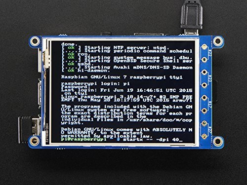 PiTFT Plus 320x240 3.2" TFT + Resistive Touchscreen - Pi 2 and Model A+ / B+ N5