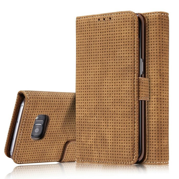 Samsung Galaxy S7 Wallet Cover,TYoung Classic Artificial Leather [Breathable] Folio Magnetic Wallet Pouch Retro... N3