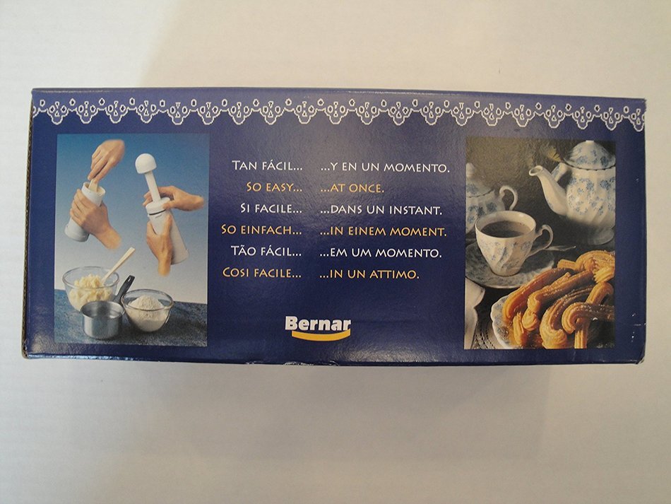 Churrera Churro Maker with Hollow Churro Nozzle. N5