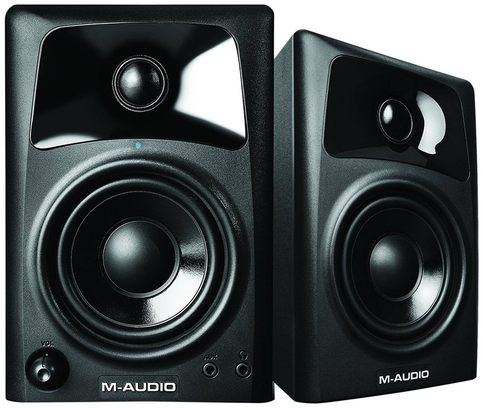 M-Audio AV42 | 20-Watt Compact Studio Monitor Speakers with 4-inch Woofer (Pair) N9