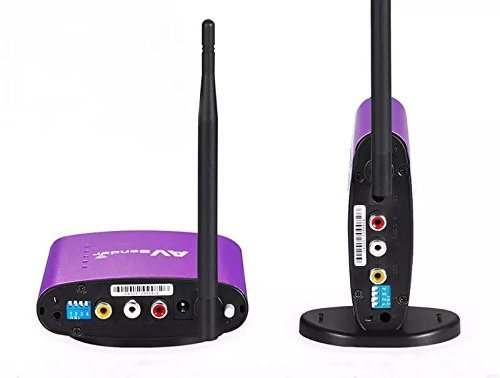 Goliton&reg; 5.8G Wireless AV TV Audio Video Transmitter and Receiver Wireless IR Remote Extender 300M Support 4 groups... N4