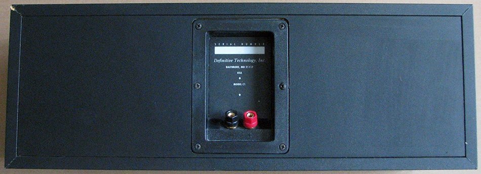 Definitive Technology C-1 Center Channel Speaker/ Main Speaker N4