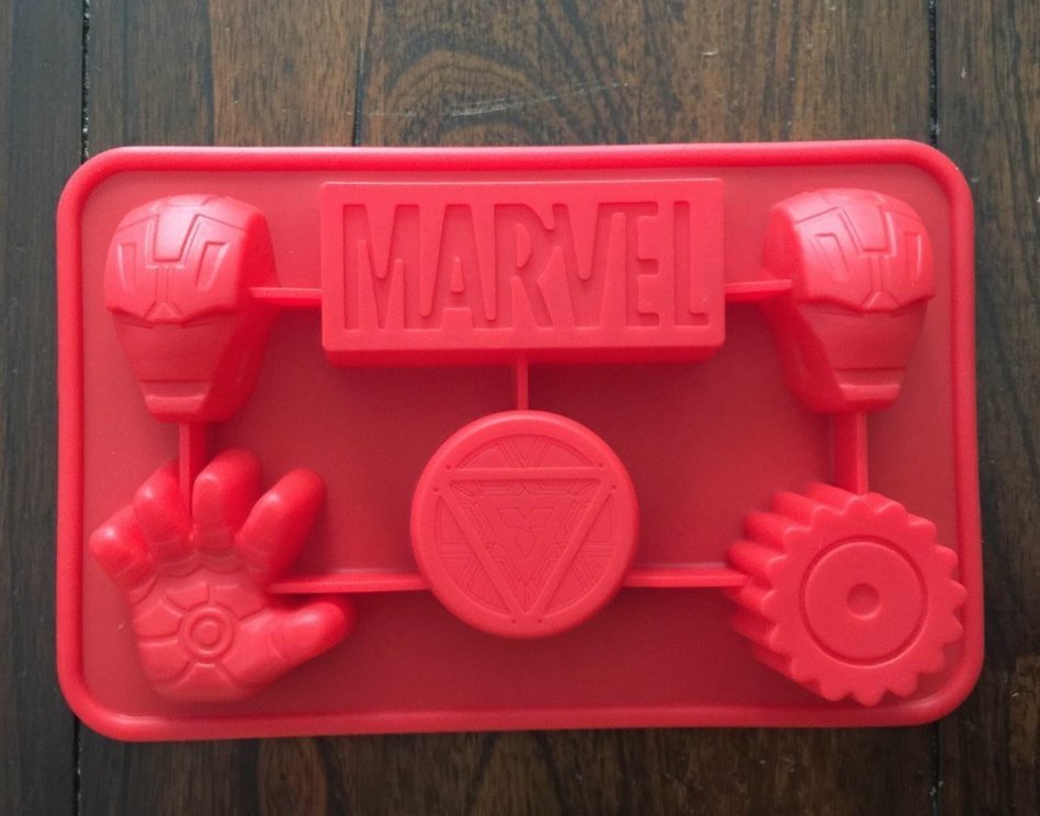 Marvel Ironman the Avengers Silicone Candy chocolate Mold Mini Cake Pan
