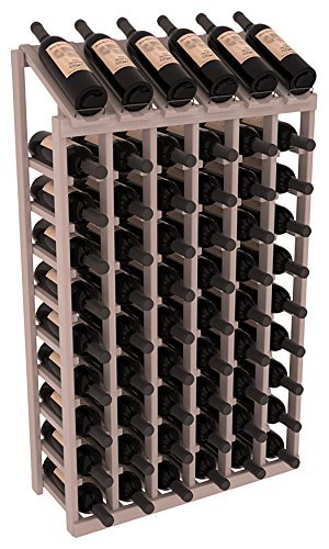 Wine Racks America Redwood 6 Column 10 Row Display Top Kit 13 Stains to Choose From! N13