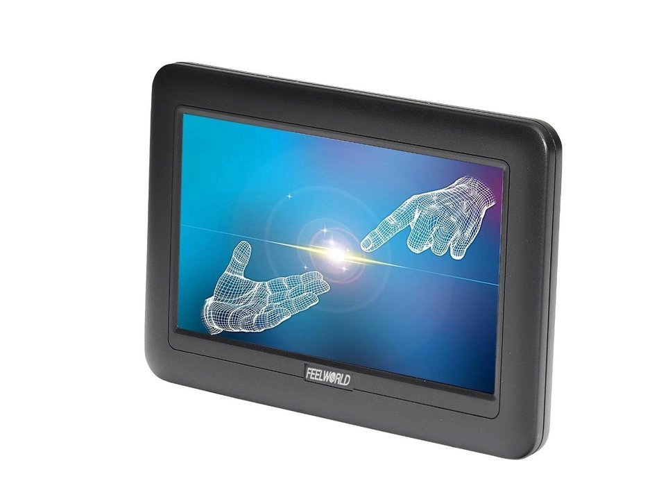 Feelworld New Portable 7 Inch TFT LCD 4 Wire Resistive USB Powered Touchscreen Monitor for...