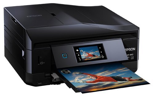 Epson Expression Photo XP-860 Wireless Color Photo Printer with Scanner and Copier
