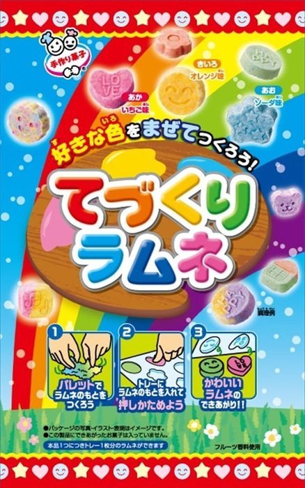 Meiji Rainbow Soda Pop Candy Making Kit N3