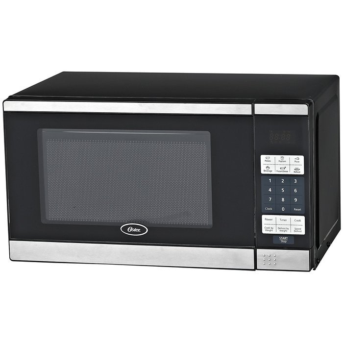 Oster Stainless Steel 0.7 cu. ft. Digital Microwave Oven