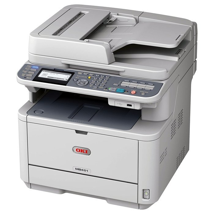 Oki Data MB MB451 Wireless Monochrome Printer with Scanner and Copier