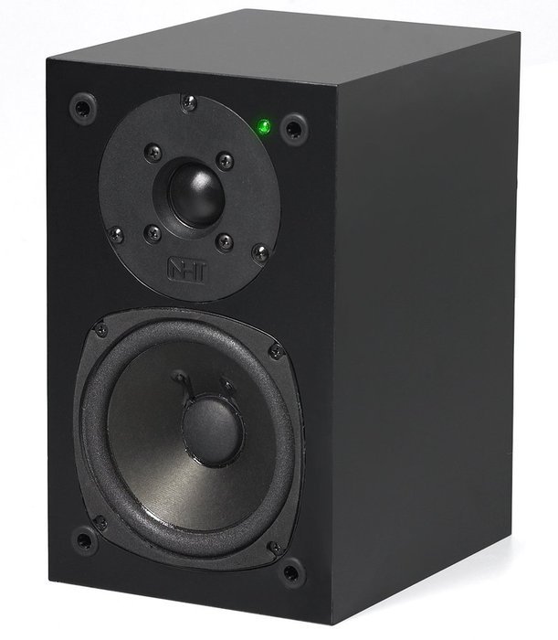 NHT SuperPower 2.1 90-Watt Self-Powered Single Speaker (Gloss Black) N7