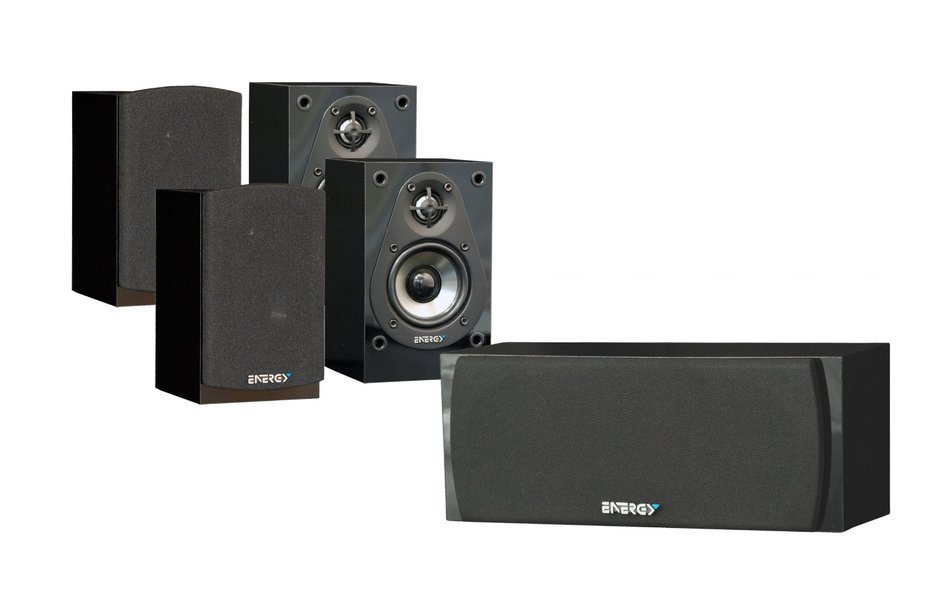 Energy Take Classic 5 Pack 5.0 Home Theater Speaker (Black) (Discontinued by Manufacturer) N2