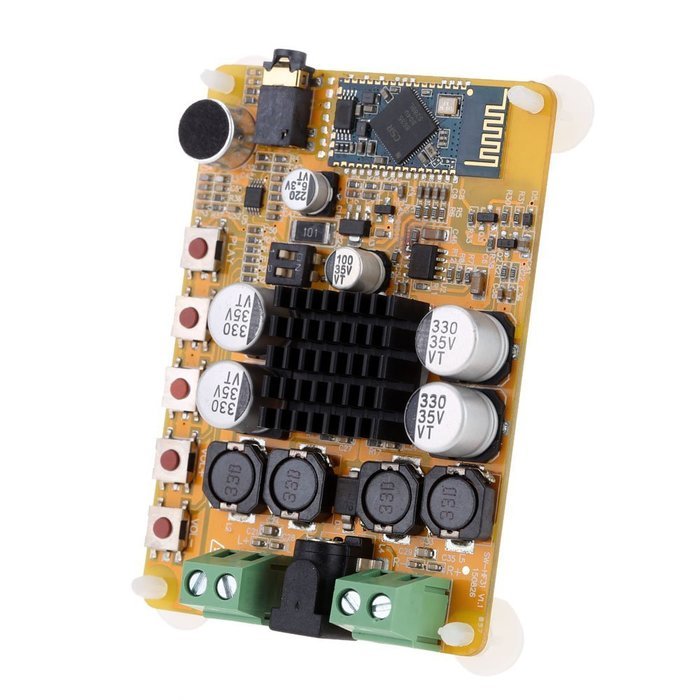 KKmoon TDA7492 Wireless Bluetooth 4.0 2*50W 2-channel Audio Receiver Stereo Digital Power Amplifier Board Module N4