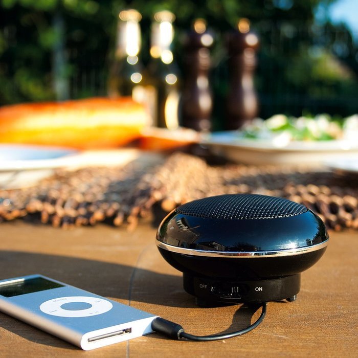 HIS PSMOBIWH Wavemaster MOBI Portable Speaker (White) N4