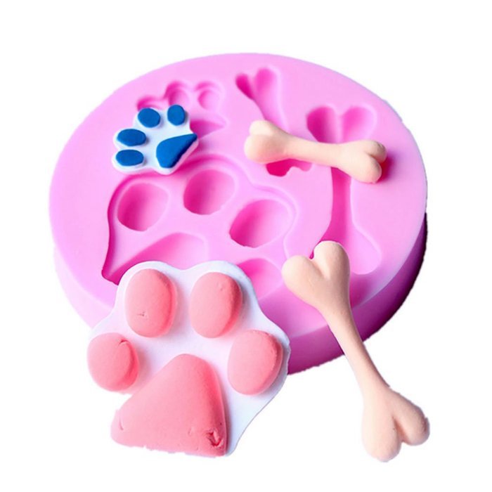 4 Strings Of Pearl Fondant Sugar Paste Bead Mold Clay Chocolate Mould Cake Decorating Tools Yihuily N54