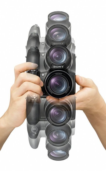 Sony Cybershot DSC-HX1 9.1MP 20x Optical Zoom Digital Camera with Super Steady Shot Image Stabilization and 3.0... N10