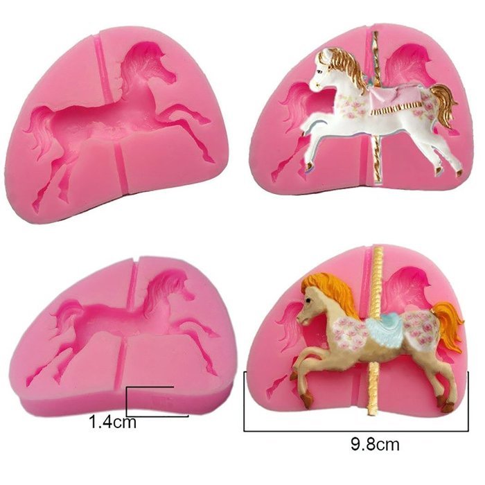 4 Strings Of Pearl Fondant Sugar Paste Bead Mold Clay Chocolate Mould Cake Decorating Tools Yihuily N56