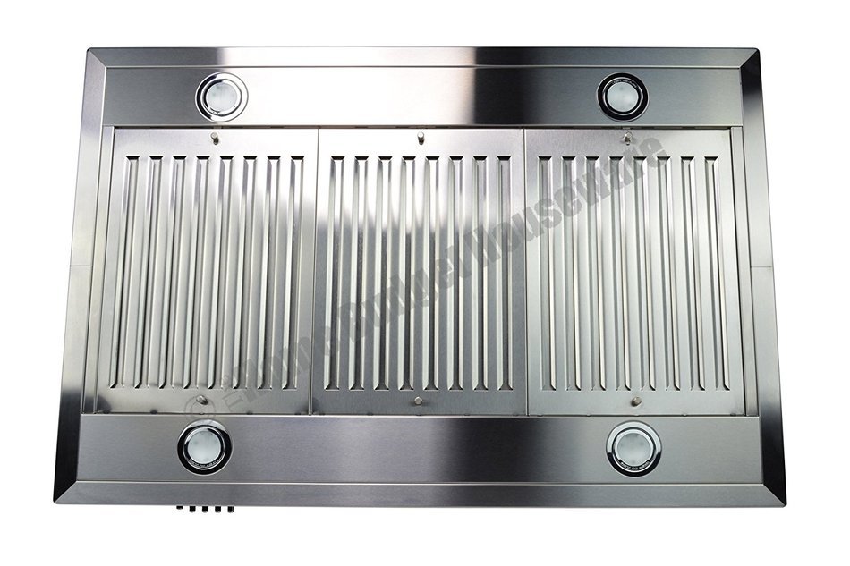 Blue Ocean 36" RH02I Stainless Steel Island Mount Kitchen Range Hood N9