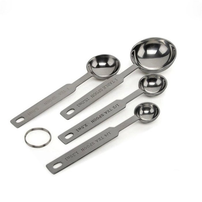 Endurance Stainless Steel Measuring Cups Baking Measuring Cup Tool, Set of 4 N18