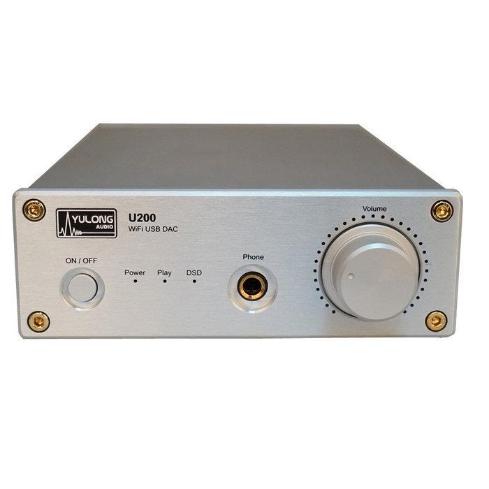 Yulong U200 USB WiFi DSD 32Bit/384KHz DAC Decoder + WIFI module silver