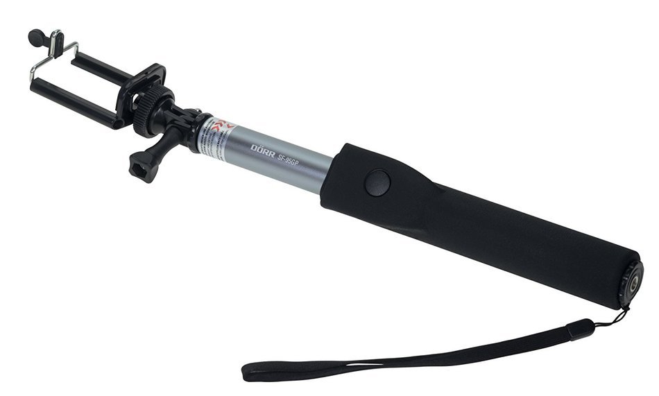 Dorr SF-95GP Bluetooth Selfie Stick with RC Silver [380522] N10