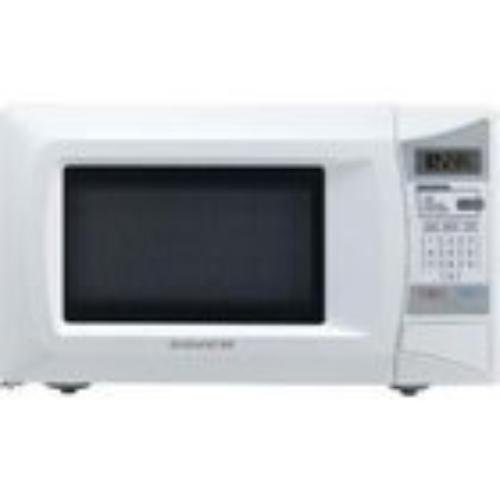 Daewoo KOR7L0EW 0.7 CuFt 700 Watt White Countertop Microwave Oven