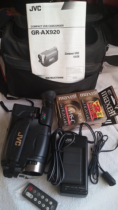 JVC Compact VHS Camcorder GR-AX920 N3