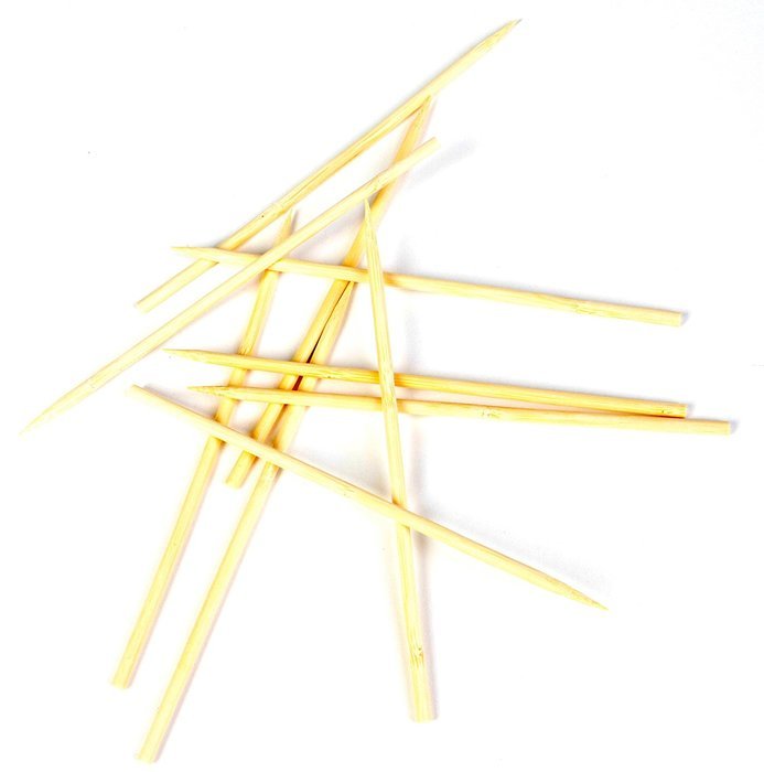 Culinary Elements High-Quality Bamboo Candy and Caramel Apple Sticks for 50 Individual Servings, 1-pack N4