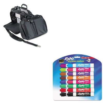 KITKMW62220SAN81045 - Value Kit - Kensington Contour 15amp;quot; Laptop Carrying Case (KMW62220) and Expo Low...