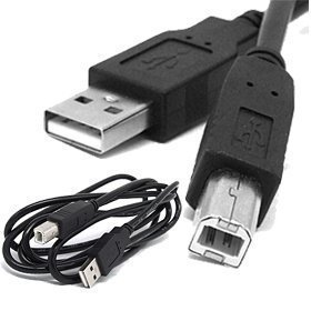 NewPowerGear USB Printer Scanner Cable Cord for Zebra LP 2824 Plus Monochrome Direct Thermal Label Printer,HP... N2