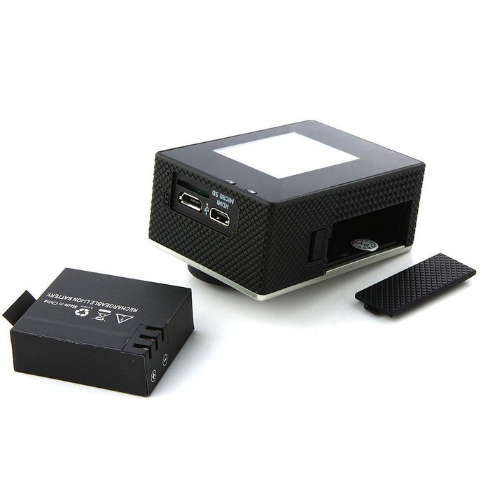 1.5 Inch 12Mega Pixels 1080P Waterproof Sports Digital Camcorder HDMI Silver N7