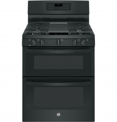 GE JGB860DEJBB 30" Gas Freestanding Range with 5 Burners, Sealed Burner, None Drawer, 4.3 cu. ft. Primary Oven... N2