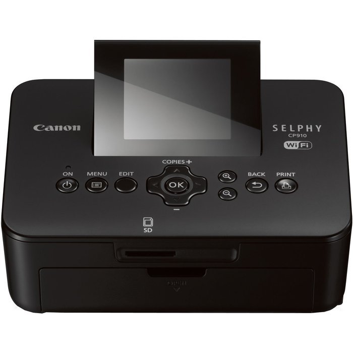 Canon SELPHY CP910 Compact Photo Color Printer, Wireless, Portable (Black) (Discontinued By Manufacturer) N6