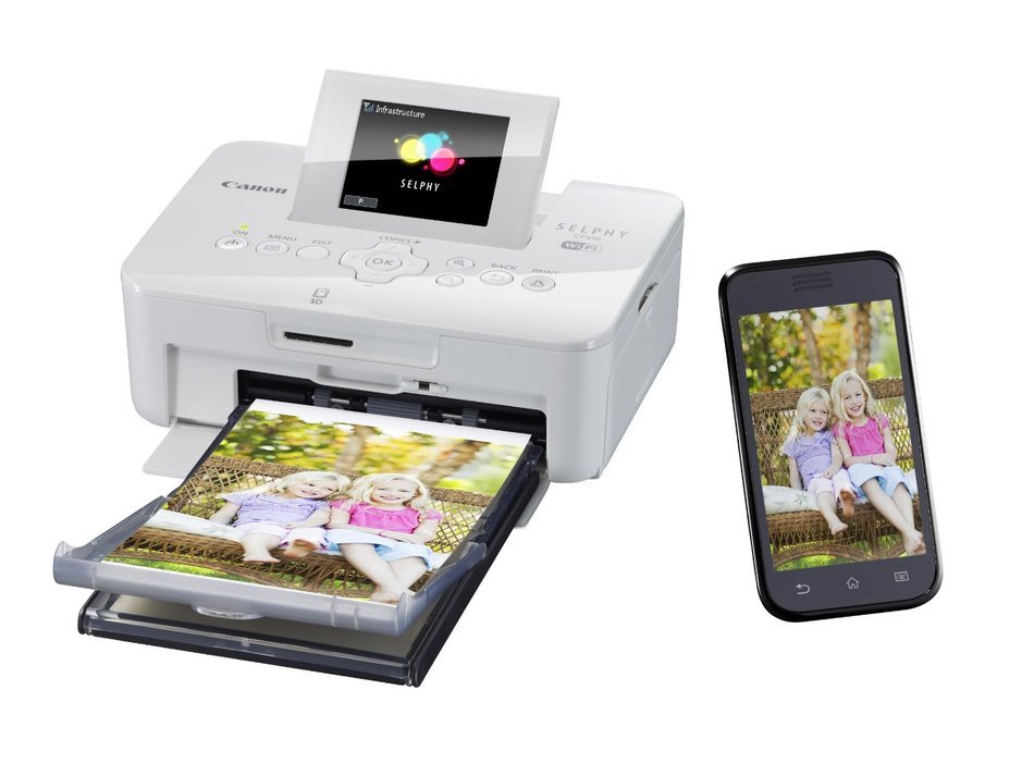 Canon SELPHY CP910 Compact Photo Color Printer, Wireless, Portable (Black) (Discontinued By Manufacturer) N7
