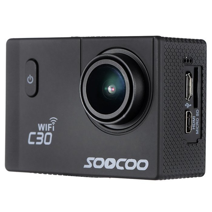 Andoer 2" Sports Action Camera 4K 24fps 1080P 60fps 5X Zoom 20MP Full HD 170&deg; Wide-angle Lens Built-in Gyro Anti-Shake... N11