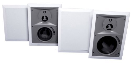 MTX HT6253W 6-1/2" Home Theater 3-Way In-Wall Speaker Pair N3